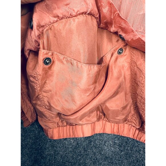 ADIDAS Stella McCartney Running Pull Over Jacket Large Ash Pink Tennis Gorpcore - Picture 9 of 14